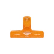 Plastic Clip / Glitter orange | Penco