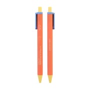 0.38 Bubbly Gel Pen Tangerine | black ink