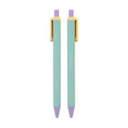 0.38 Bubbly Gel Pen Vintage Mint | black ink | Iconic