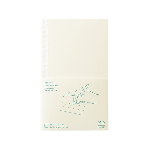 B6 Slim Dot Grid MD Notebook Midori