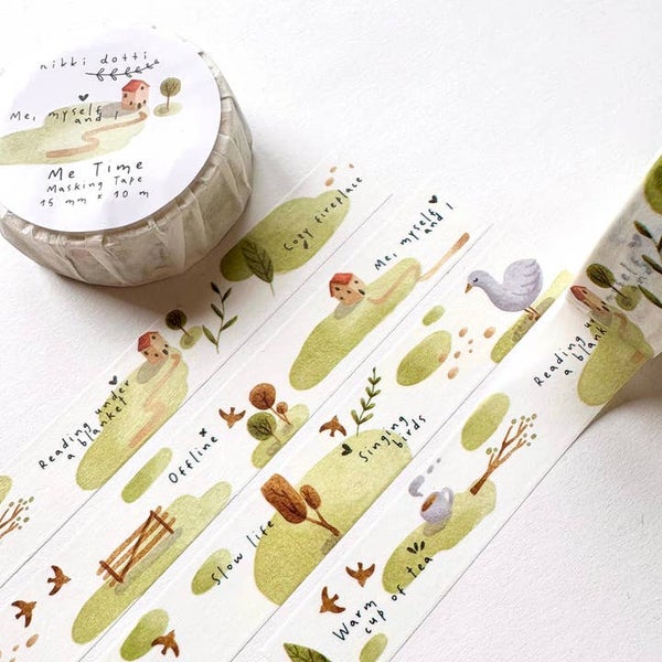 Me Time | washi tape | Nikki Dotti