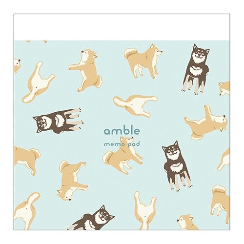 Shiba memo pad Amble El Commun | Lehti&ouml;