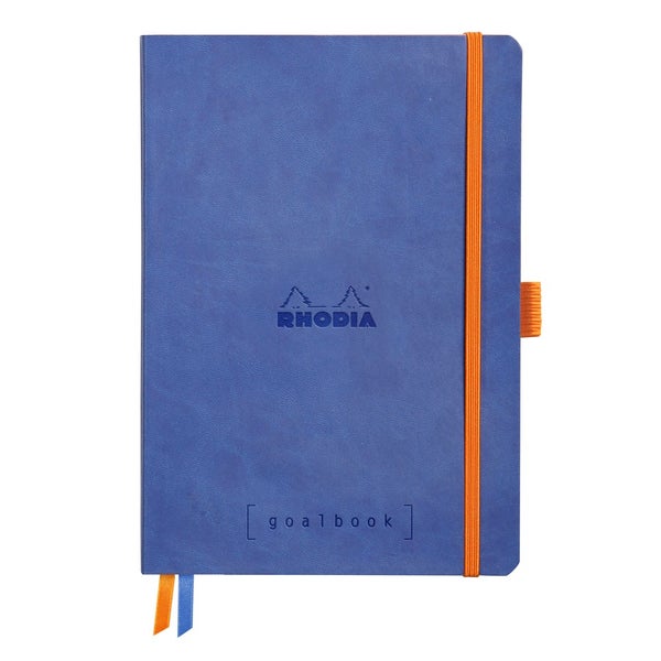 A5 Rhodia Goalbook soft sapphire dot