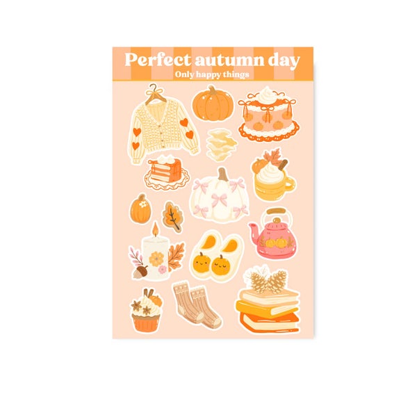 A6 Perfect Autumn Day | tarrat | Only Happy Things Stationery