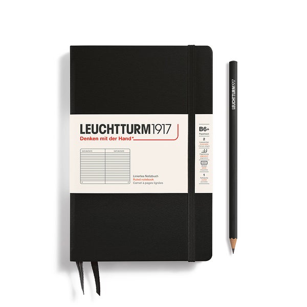 B6 lined Black | Leuchtturm1917