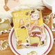Memo sticker - cat diary *yellow | tarrat | BGM Inc.
