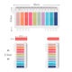 Vibrant summer | Sticky Strips | Clear Sticky Notes | Ordinate